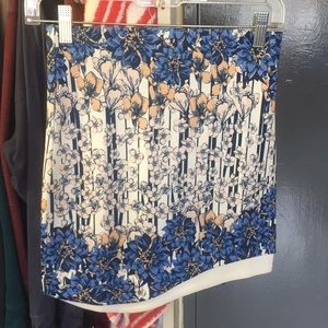 Flower Pencil Skirt
